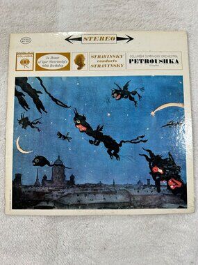 Stravinsky Conducts Stravinsky Petroushka Revised 1947 Version Stereo Columbia